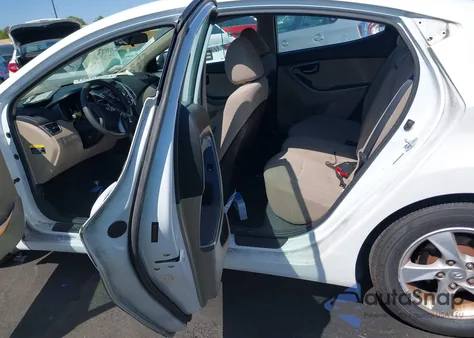 2015 Hyundai Elantra Se из США, поврежденный, VIN 5NPDH4AE7FH603695